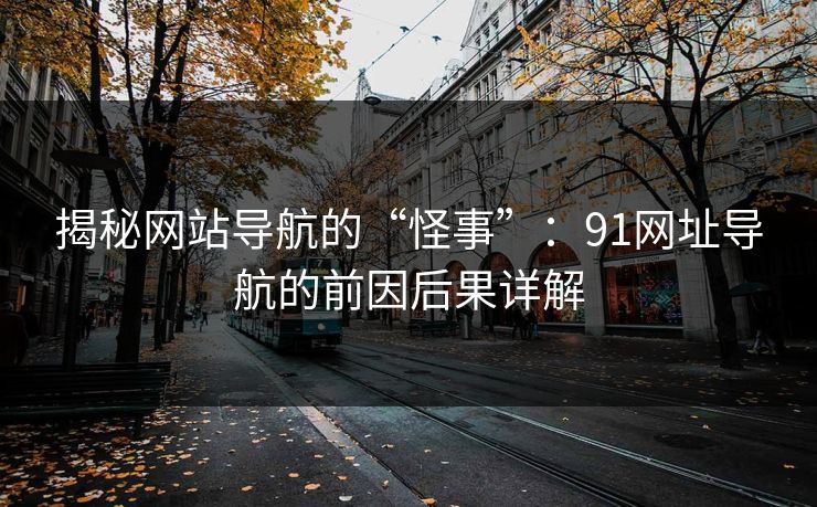 揭秘网站导航的“怪事”：91网址导航的前因后果详解